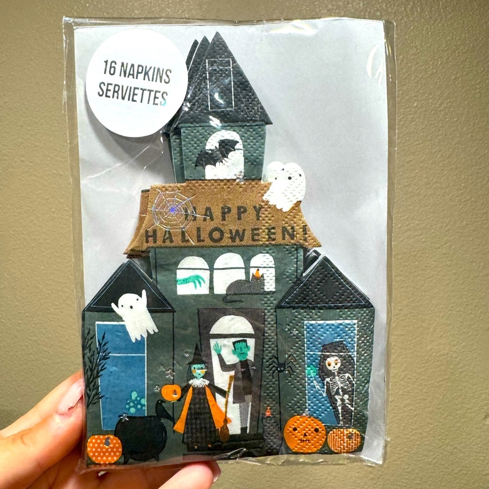 Halloween House Napkins by Meri Meri